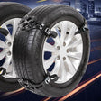 6PCS Car Snow Tire Anti-skid Chains For Family Car(Black) - Car Road Trouble Clearer by PMC TechLife | Online Shopping South Africa | PMC TechLife | Buy Now Pay Later Mobicred