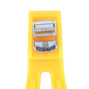 8PCS Car Snow Tire Anti-skid Chains For Family Car(Yellow)
