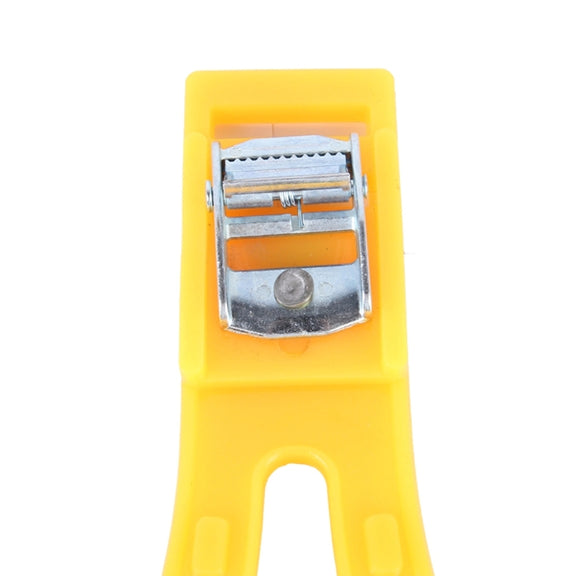 8PCS Car Snow Tire Anti-skid Chains For Family Car(Yellow)