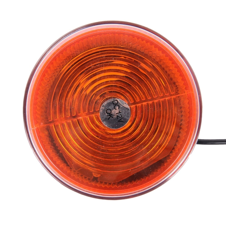 Brilliant Strong Xenon Strong Magnetic Doom Installation Flash Strobe Warning Light, DC 12V, Wire Length: 60cm(Yellow Light)