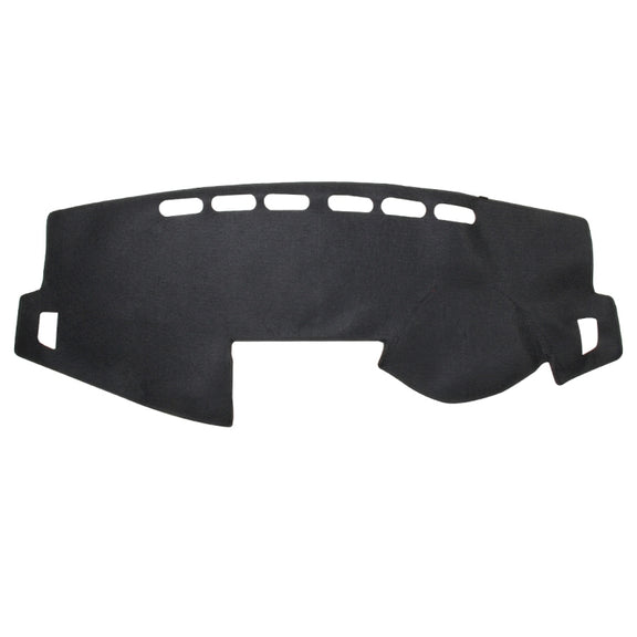 Dark Mat Car Dashboard Cover Car Light Pad Instrument Panel Sunscreen for 2014 Vios (Please note the model and year)(Black)