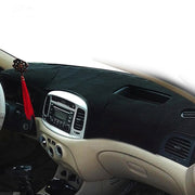 Dark Mat Car Dashboard Cover Car Light Pad Instrument Panel Sunscreen for Modern Accent (Please note the model and year)