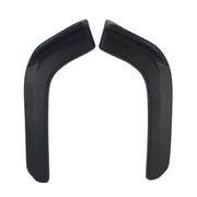 2 PCS Universal Fit Car Front Bumper Spoiler Lip Splitter Diffuser SUV ABS Front Shovel, Length: 62cm
