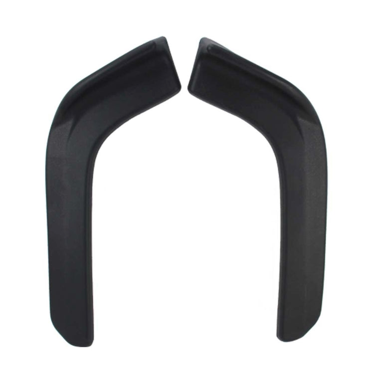 2 PCS Universal Fit Car Front Bumper Spoiler Lip Splitter Diffuser SUV ABS Front Shovel, Length: 62cm