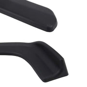 2 PCS Universal Fit Car Front Bumper Spoiler Lip Splitter Diffuser SUV ABS Front Shovel, Length: 62cm