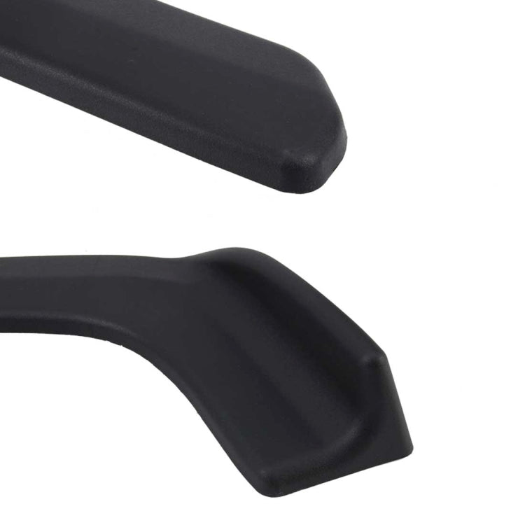 2 PCS Universal Fit Car Front Bumper Spoiler Lip Splitter Diffuser SUV ABS Front Shovel, Length: 62cm
