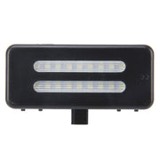 2 PCS White Light Car LED Vanity Mirror Lamp Lights with 18 SMD-3528 Lamps for BMW E60/ E60N/ E61/ E61N/ E90/ E90N/ E91/ E91N/ E92/ E92N/ E70/ E71/ E84/ F25/ X3