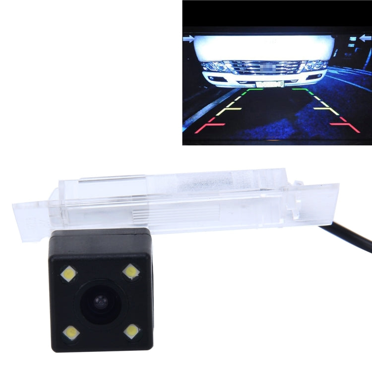 656x492 Effective Pixel  NTSC 60HZ CMOS II Water-resistant Car Rear View Backup Camera With 4 LED Lamps for Renault Kadjar 2016 Version