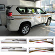 4 PCS SUV Body Decorative Strip Brand Car Streamline Shining Sticker for Toyota Prado 2016 Version - Decorative Sticker by PMC TechLife | Online Shopping South Africa | PMC TechLife | Buy Now Pay Later Mobicred