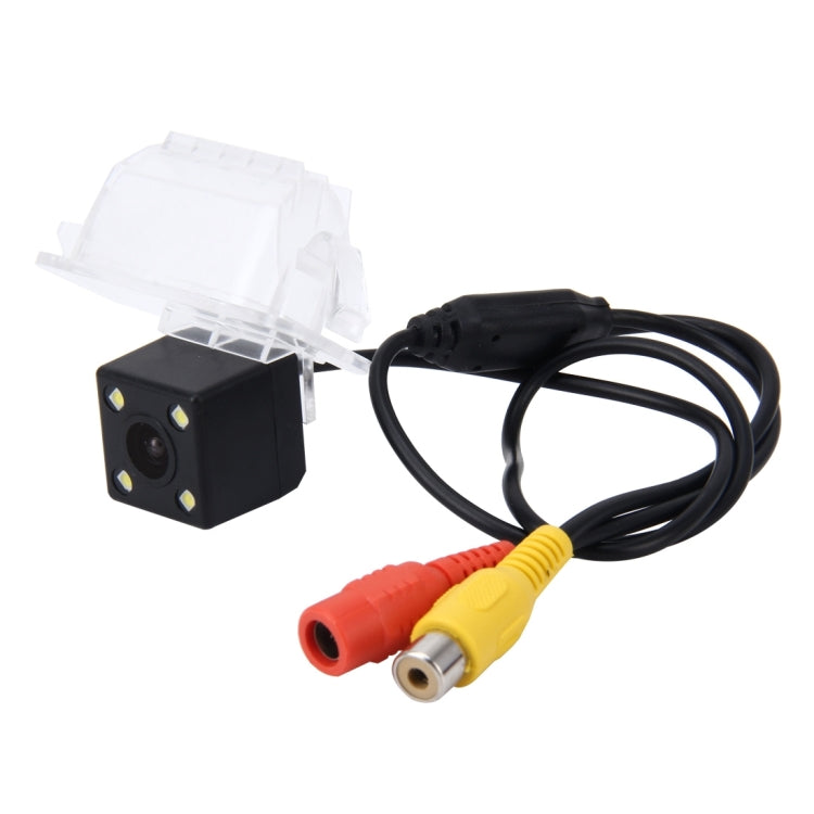 656��492 Effective Pixel NTSC 60HZ CMOS II Water-resistant Car Rear View Backup Camera With 4 LED Lamps for Ford Mondeo 2010-2012 Version / Focus Hatchback 2010-2014 Version
