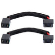 2 PCS H7 Car HID Xenon Headlight Male to Female Conversion Cable - Wires by PMC TechLife | Online Shopping South Africa | PMC TechLife | Buy Now Pay Later Mobicred
