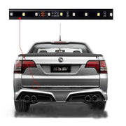 1.5m Pickup Truck 5W White DRL Light + Red Brake Light with 80 SMD-2835-LED Lamps, DC 12-24V