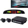 Car Buzzer Reverse Backup Radar System - Premium Quality 2 Parking Sensors Car Reverse Backup Radar System with LCD Display(Black) - Radar Detectors by PMC TechLife | Online Shopping South Africa | PMC TechLife | Buy Now Pay Later Mobicred