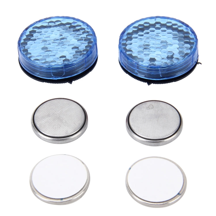 2 PCS Car Door Anti-collision Warning Strobe Light (Red Light)