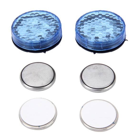 2 PCS Car Door Anti-collision Warning Strobe Light (Red Light)