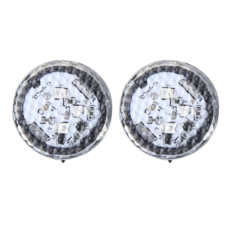 2 PCS Car Door Anti-collision Warning Strobe Light (Red Light)