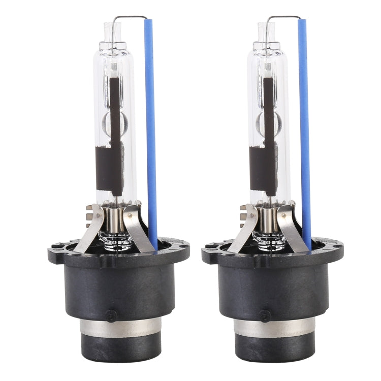 2 PCS D4R 35W 3800 LM 8000K HID Bulbs Xenon Lights Lamps, DC 12V(White Light)
