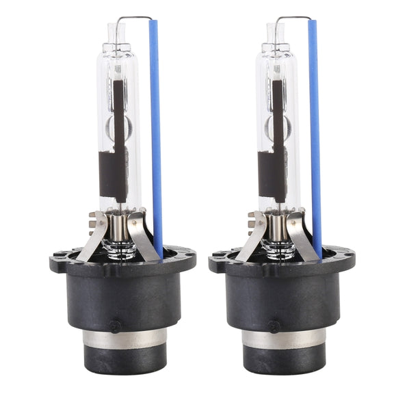 2 PCS D4R 35W 3800 LM 8000K HID Bulbs Xenon Lights Lamps, DC 12V(White Light)