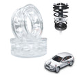 2 PCS Car Auto E Type Shock Absorber Spring Bumper Power Cushion Buffer, Spring Spacing: 17mm, Colloid Height: 38mm - Power Cushion by PMC TechLife | Online Shopping South Africa | PMC TechLife | Buy Now Pay Later Mobicred