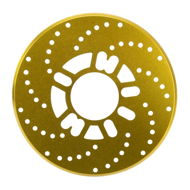 2 PCS Universal Aluminium Auto Car Wheel Disc Brake Racing Decorative Cover(Gold)