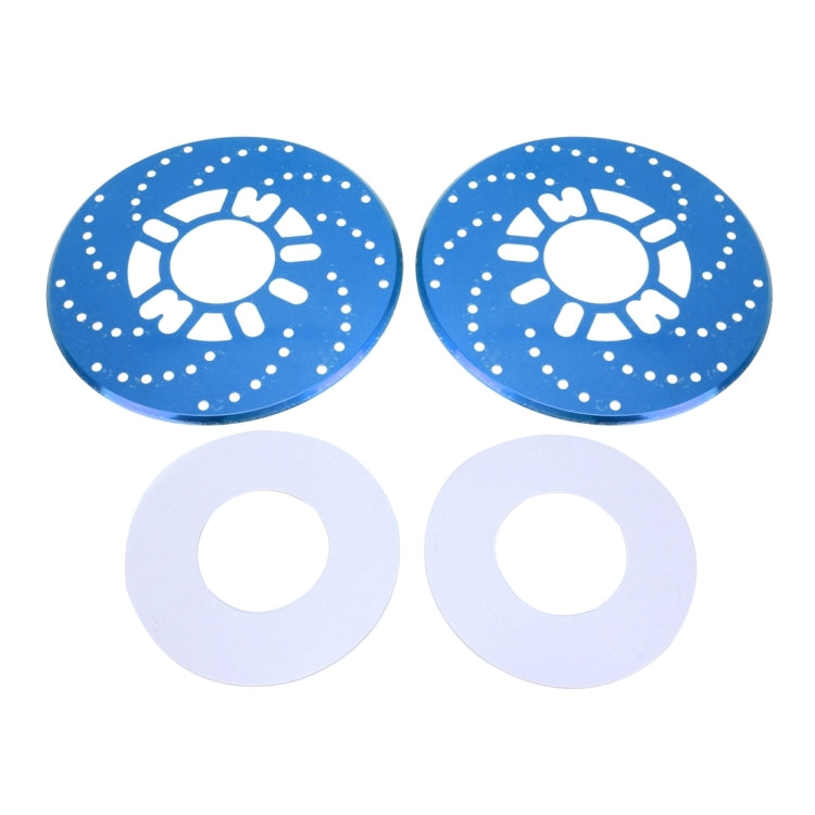2 PCS Universal Aluminium Auto Car Wheel Disc Brake Racing Decorative Cover(Blue)