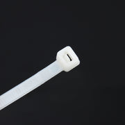 500 PCS 5mm*250mm Nylon Cable Ties(White)