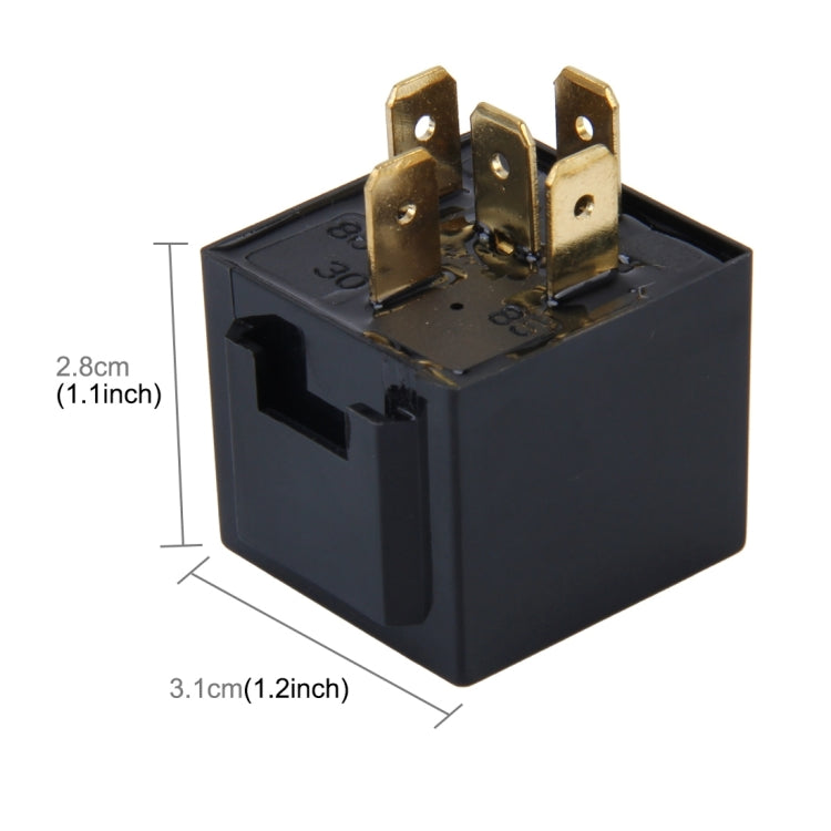 10 PCS JD-1914 40 AMP 12V Water-resistant Car Auto Five Plugs Relay