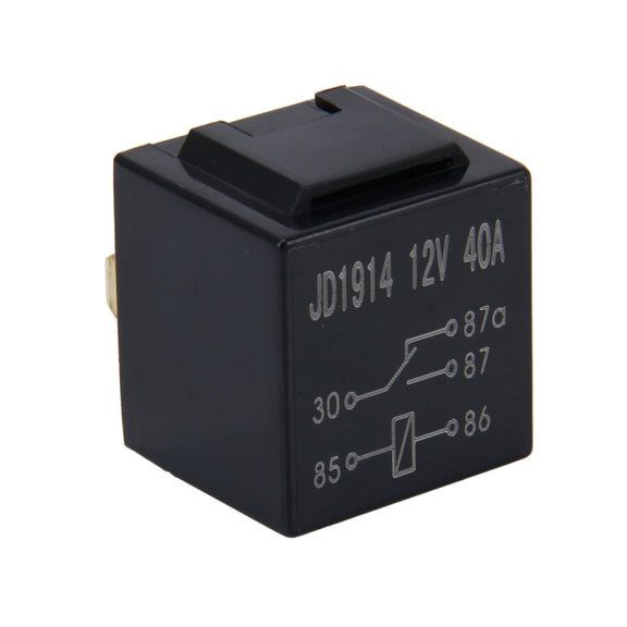 10 PCS JD-1914 40 AMP 12V Water-resistant Car Auto Five Plugs Relay