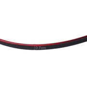 5m Flexible Trim For DIY Automobile Car Interior Exterior Moulding Trim Decorative Line Strip with Film Scraper(Red)