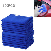 100 PCS 30cm �� 30cm Quick Dry Towels Cleaning Cloth Car Detailing Care Towels