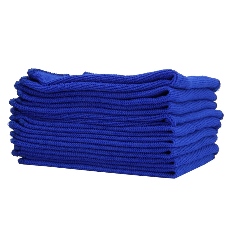 100 PCS 30cm �� 30cm Quick Dry Towels Cleaning Cloth Car Detailing Care Towels