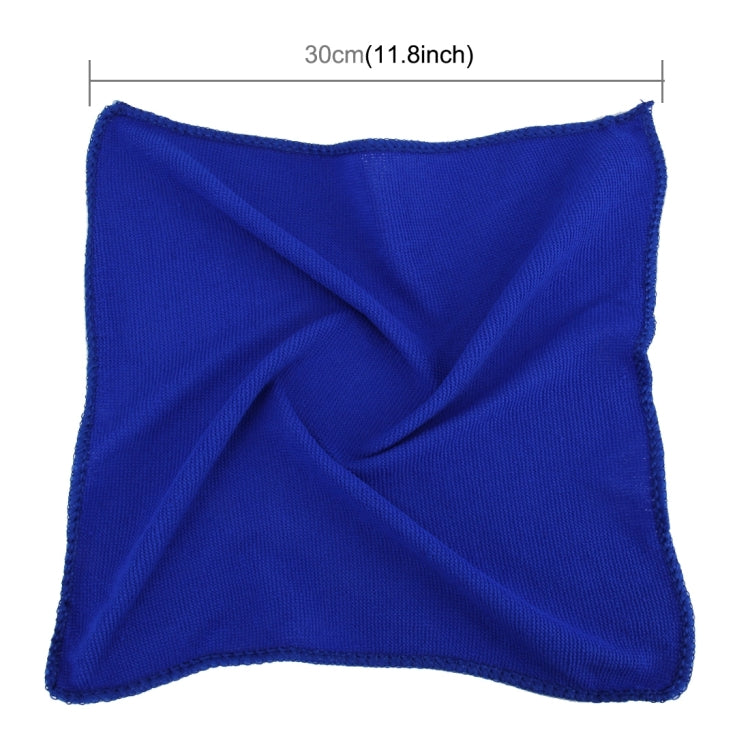 100 PCS 30cm �� 30cm Quick Dry Towels Cleaning Cloth Car Detailing Care Towels