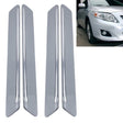 4 PCS Universal Car Auto Plastic Wrap Rubber Front Rear Body Bumper Guard Protector Strip Sticker(Grey) - Anti Collision Sticker by PMC TechLife | Online Shopping South Africa | PMC TechLife | Buy Now Pay Later Mobicred