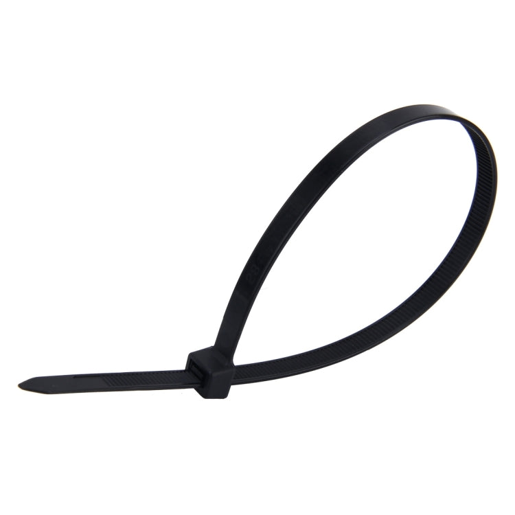 250 PCS 8mm*300mm Nylon Cable Ties(Black)