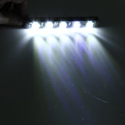 2 PCS 5W 150 LM 6000K DRL Daytime Running Light with 5 SMD-5050 Lamps, DC 12V(White Light)