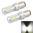2 PCS  1157/BAY15D 40W 800 LM 6000K Car Turn Light Backup Light Brake Light with 8 Lamps, DC 12V(White Light) - Arrow Turn Lights by PMC TechLife | Online Shopping South Africa | PMC TechLife | Buy Now Pay Later Mobicred