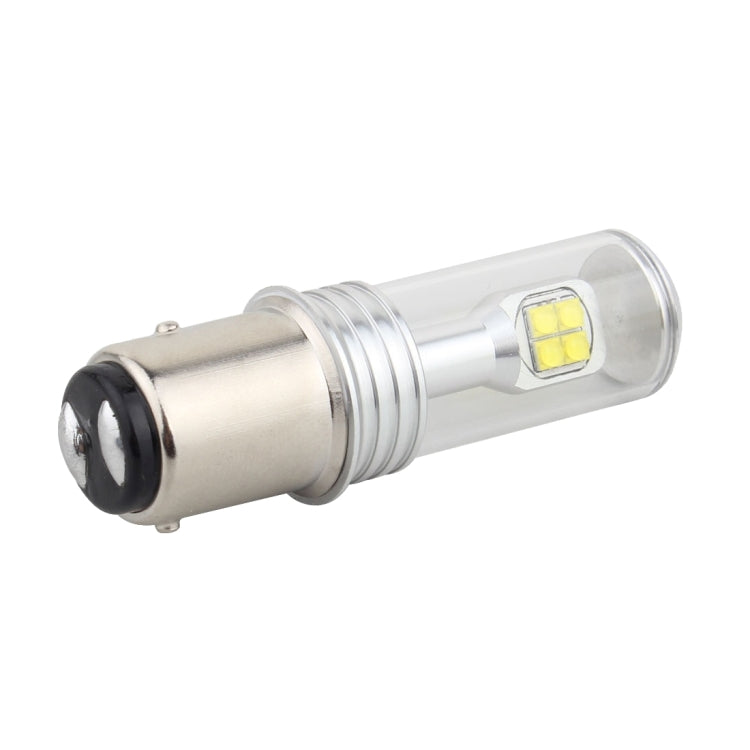 2 PCS  1157/BAY15D 40W 800 LM 6000K Car Turn Light Backup Light Brake Light with 8 Lamps, DC 12V(White Light)