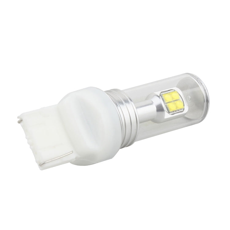2 PCS 7440 40W 800 LM 6000K Car Turn Light Backup Light Brake Light with 8 Lamps, DC 12V(White Light)
