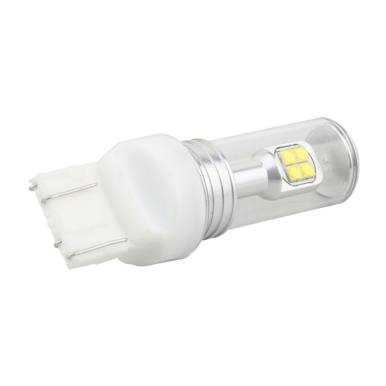 2 PCS  7443 40W 800 LM 6000K Car Brake Light with 8 Lamps, DC 12V(White Light)