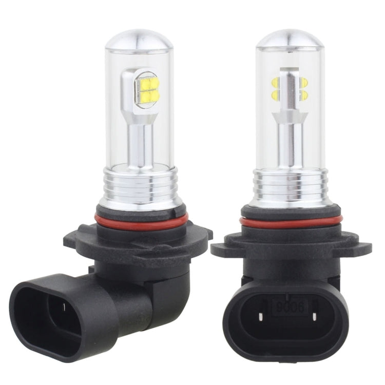 2 PCS  9005 40W 800 LM 6000K 8 LEDs Car Fog Lights, DC 12V(White Light)