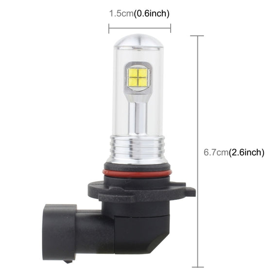 2 PCS  9005 40W 800 LM 6000K 8 LEDs Car Fog Lights, DC 12V(White Light)