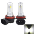 2 PCS  H8/H11 40W 800 LM 6000K 8 LEDs Car Fog Lights, DC 12V(White Light) - Fog / Driving Lights by PMC TechLife | Online Shopping South Africa | PMC TechLife | Buy Now Pay Later Mobicred