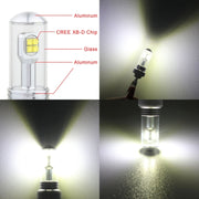 2 PCS  H8/H11 40W 800 LM 6000K 8 LEDs Car Fog Lights, DC 12V(White Light)