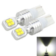 2 PCS  T10 40W 800 LM 6000K Car Clearance Light Reading Light License Light with 8 Lamp, DC 12V(White Light) - Clearance Lights by PMC TechLife | Online Shopping South Africa | PMC TechLife | Buy Now Pay Later Mobicred