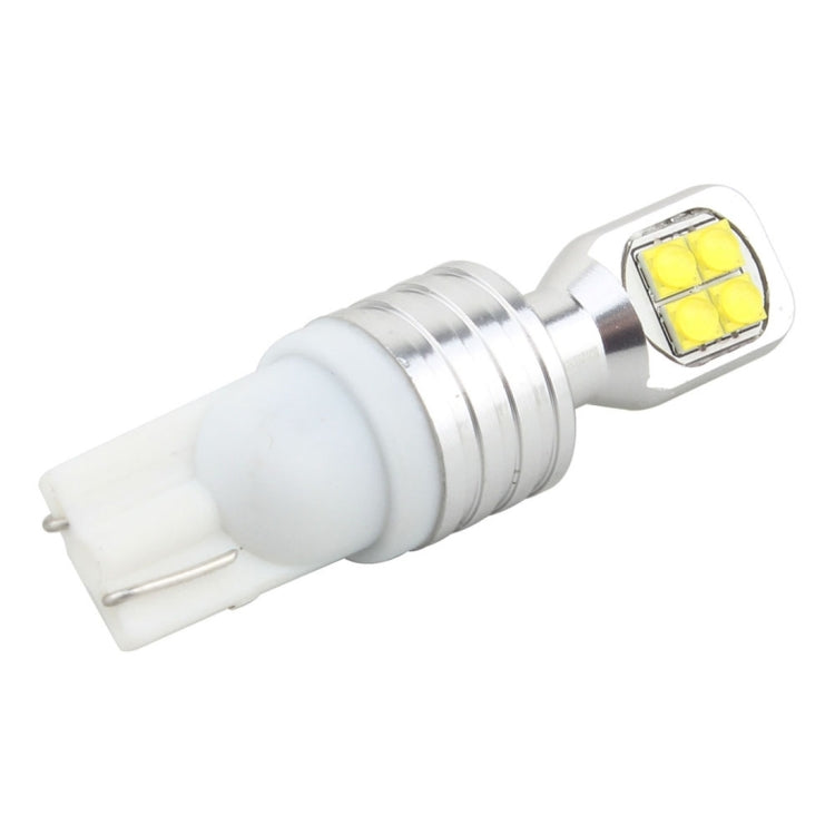 2 PCS  T10 40W 800 LM 6000K Car Clearance Light Reading Light License Light with 8 Lamp, DC 12V(White Light)