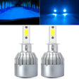 2 PCS  H3 18W 1800 LM 8000K IP68 Canbus Constant Current Car LED Headlight with 2 COB Lamps, DC 9-36V(Ice Blue Light) - LED Headlamps by PMC TechLife | Online Shopping South Africa | PMC TechLife | Buy Now Pay Later Mobicred