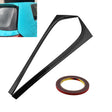 Car-styling ABS Gloss Black Rear Wing Side Spoiler Lip for Volkswagen Golf 7 MK7 2014-2017 - Decorative Strip by PMC TechLife | Online Shopping South Africa | PMC TechLife | Buy Now Pay Later Mobicred