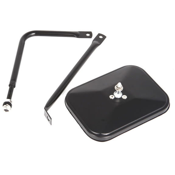 2 PCS Car Door Off Side View Mirror Rectangular Reversing Mirrors for Jeep Wrangler JL 2018