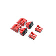 2 PCS Car Latch Locking Catch Buckle Engine Cover for Jeep Wrangler JK 2007-2017(Red) - Locks & Hasps by PMC TechLife | Online Shopping South Africa | PMC TechLife | Buy Now Pay Later Mobicred