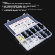 292 PCS Car Retainer Clips Assortment Car Panel Trim Plastic Fasteners Rivet Clips Set